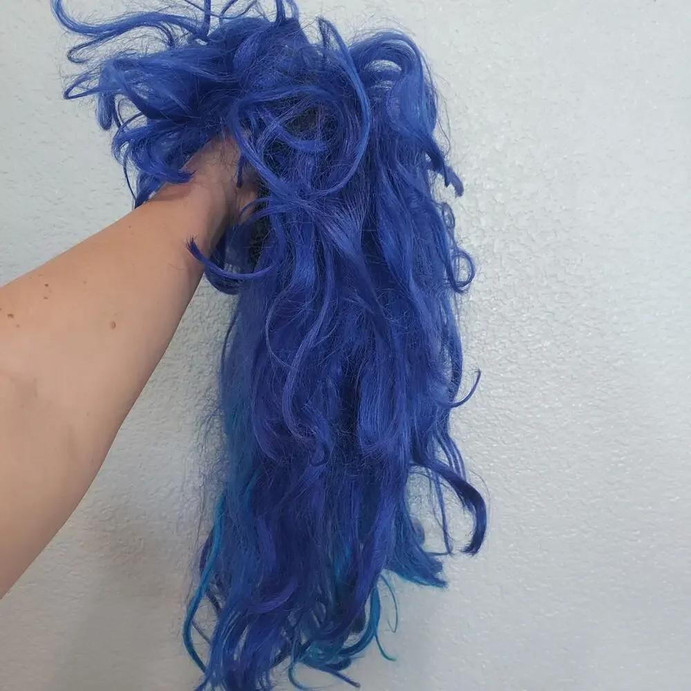 Disney Descendants 3 Blue Coatume Wig - MAL